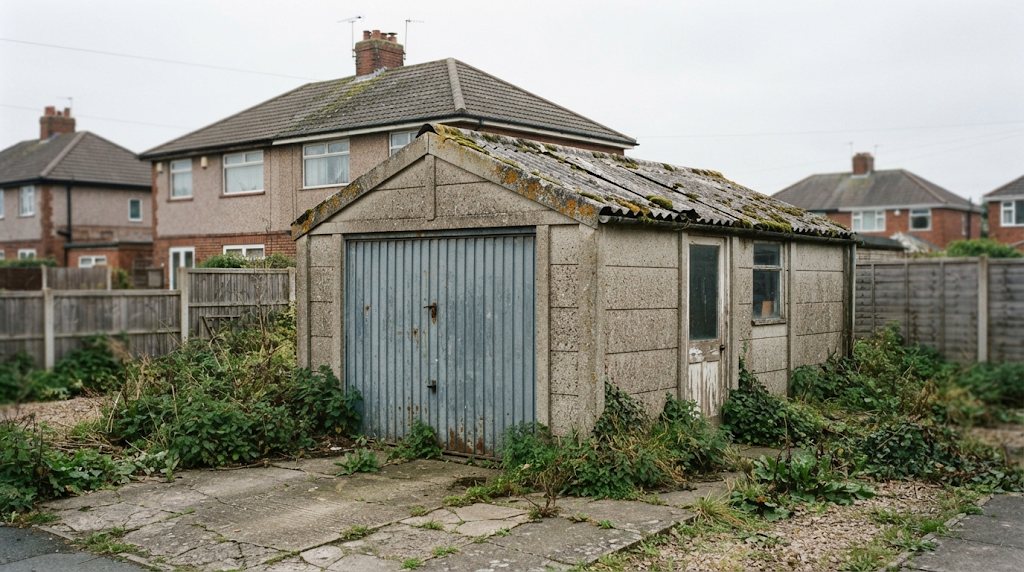 Garage roof in Warrington